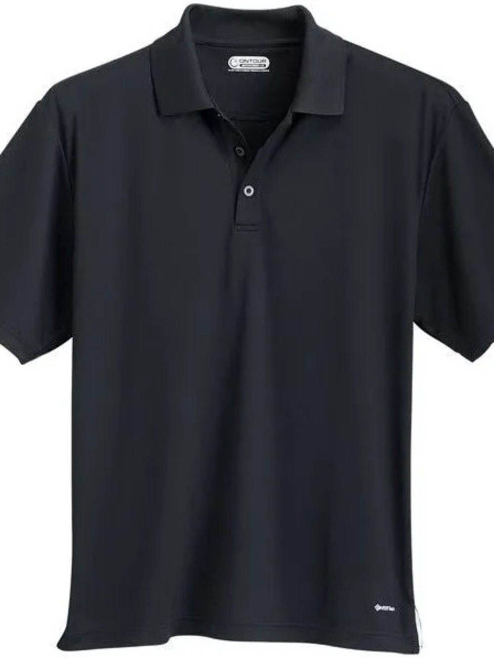 Men's Black Performance Polo by Cutter & Buck